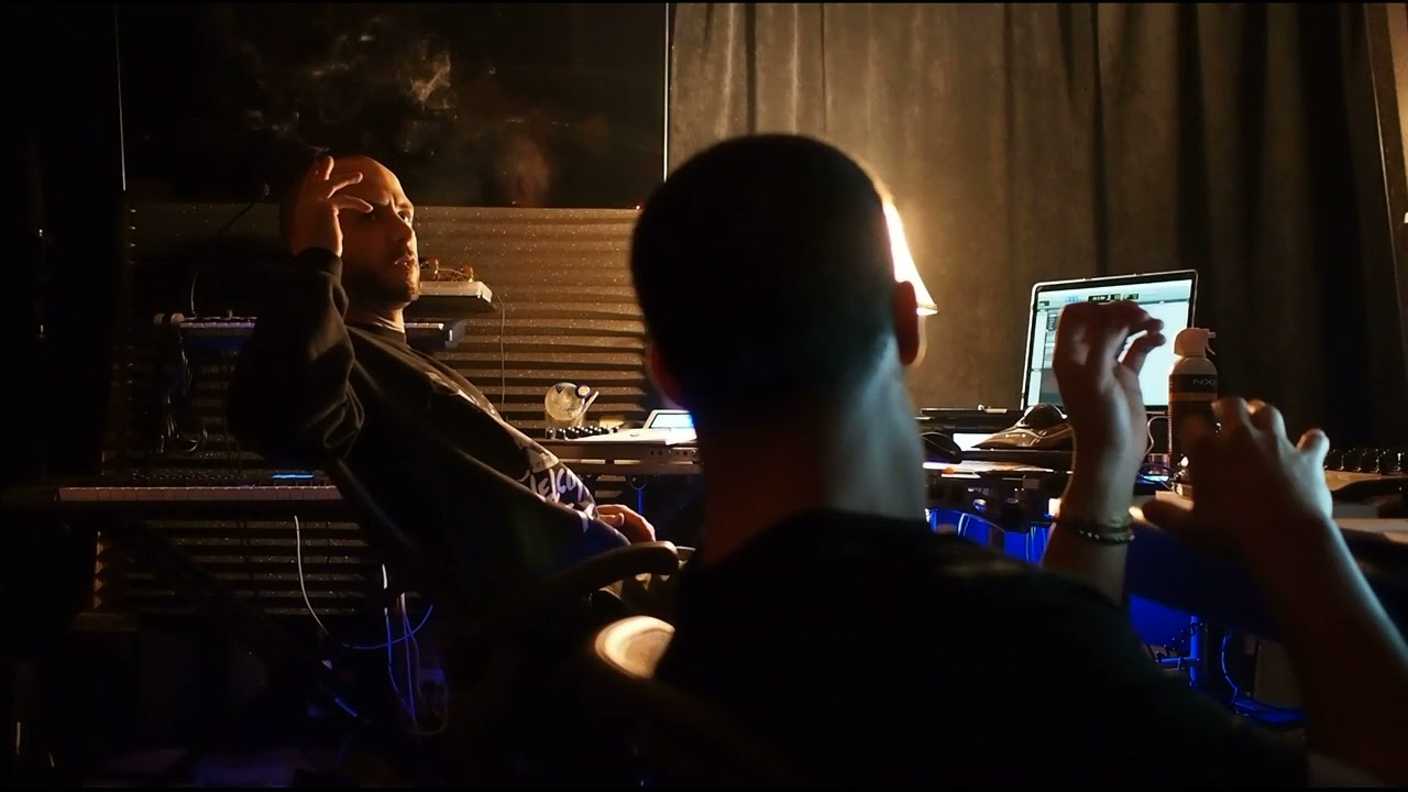 Drake & ovo Noah 40 in the studio working on 'Nothing was the same'  track order (BTS) #throwback