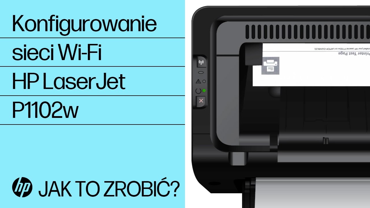Konfiguracja drukarki HP LaserJet P1102w w sieci bezprzewodowej - Windows | Drukarki HP | HP Support