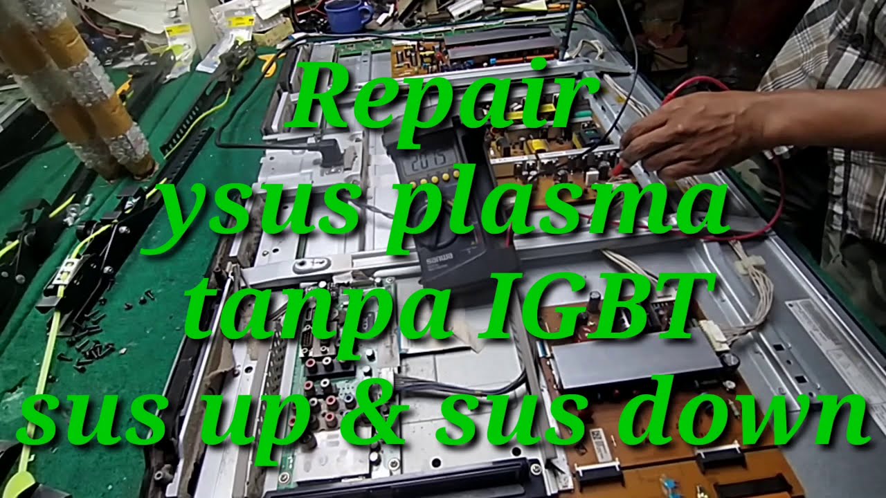 servis tv plasma lg cara servis tv plasma lg 42pt350 tanpa IGBT