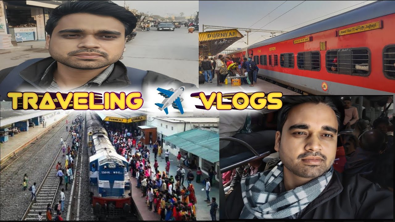 Full Journey Purnea to Forbesganj | Travel + Daily Vlog | Bihar Lifestyle ☺🚉|.#vlog #youtubechannel