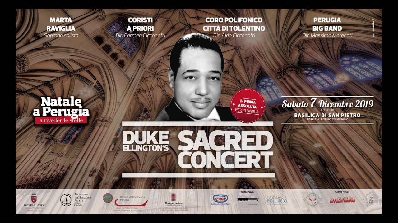 PERUGIA BIG BAND, Sacred concert by #dukeellington  #concert  #live