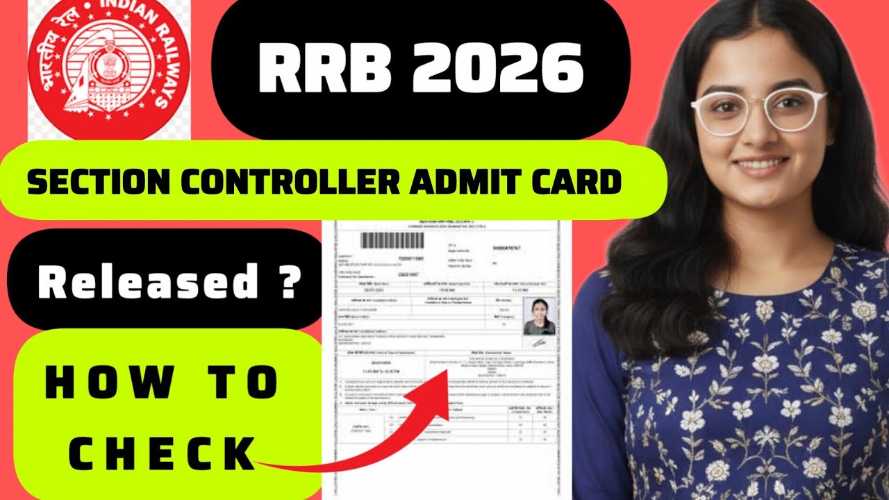 rrb section controller admit card | rrb sc hall ticket