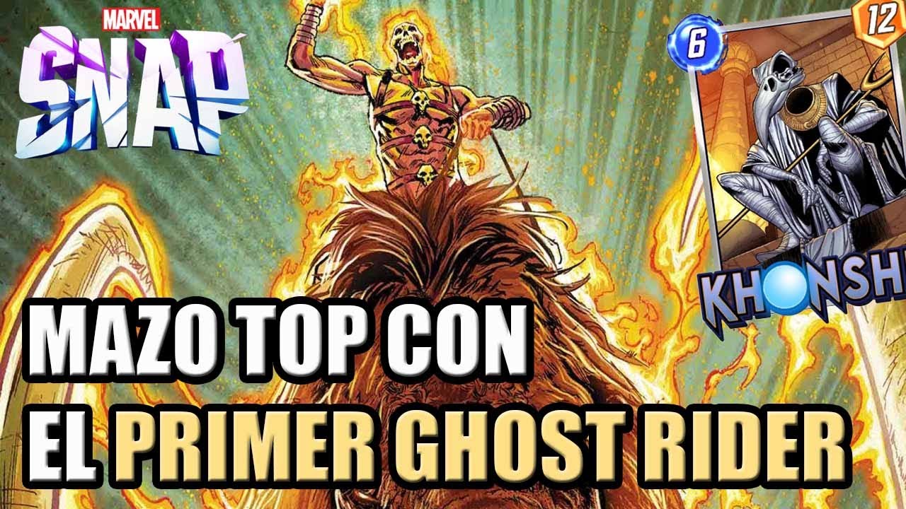 Mazo TOP con el PRIMER GHOST RIDER ¡Partidas Locas! | MARVEL SNAP