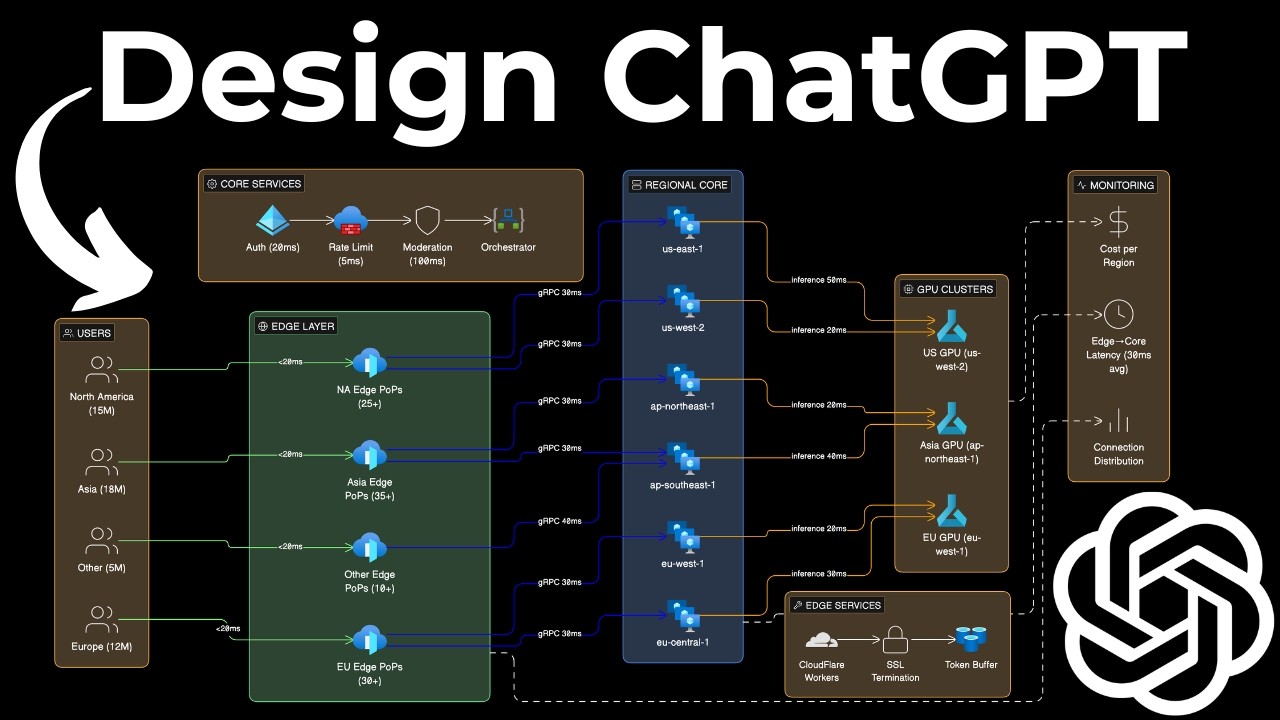 Design ChatGPT Like a Senior Engineer: 800M Users, One Primary Database