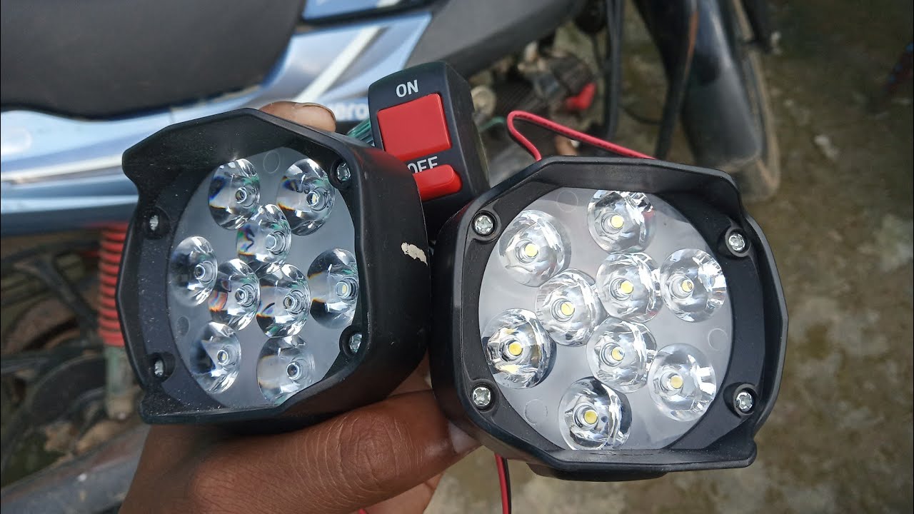 LED light installation in bike | best LED light for bike | LED light in bike | LED wireing in bike