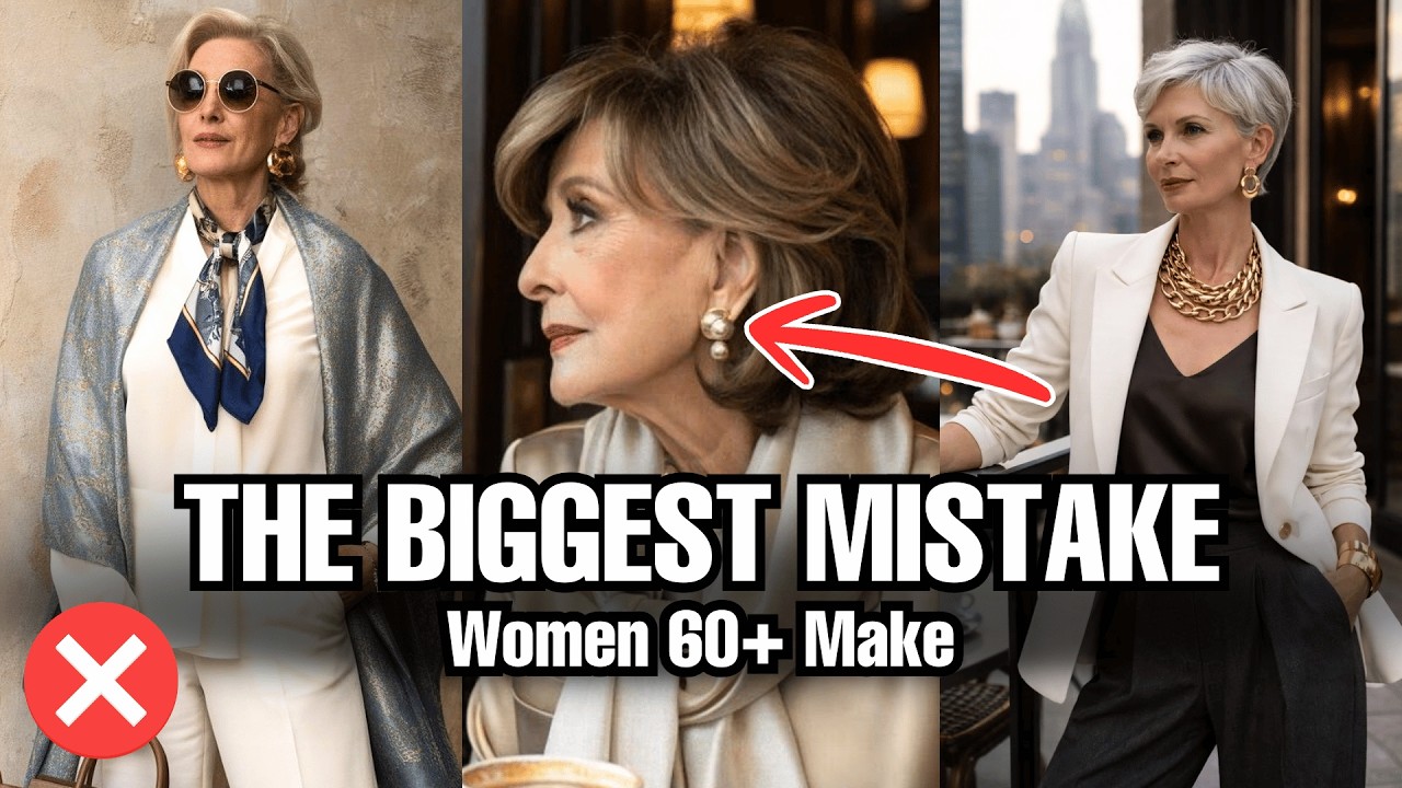 4 Jewelry Mistakes That Age Women Over 60 (And What to Wear Instead)