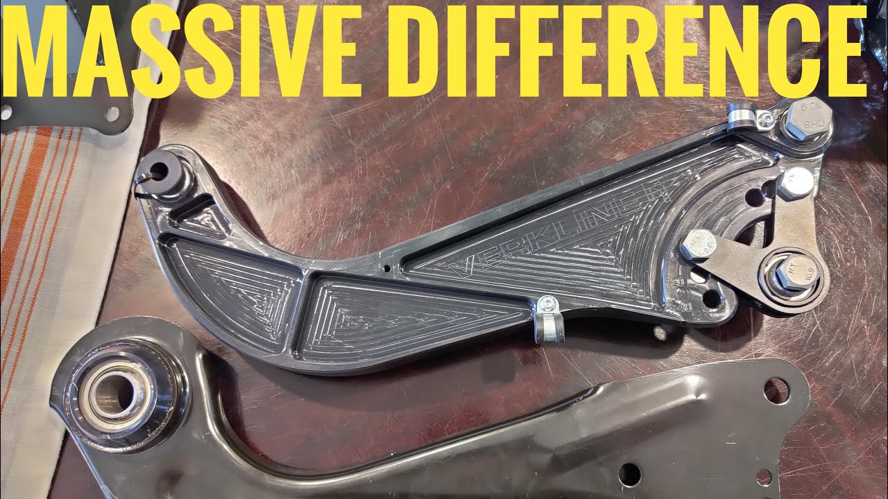Verkline Anti-lift / Anti-squat trailing arm install for MQB cars! Confirms fitment on MK8/8Y!