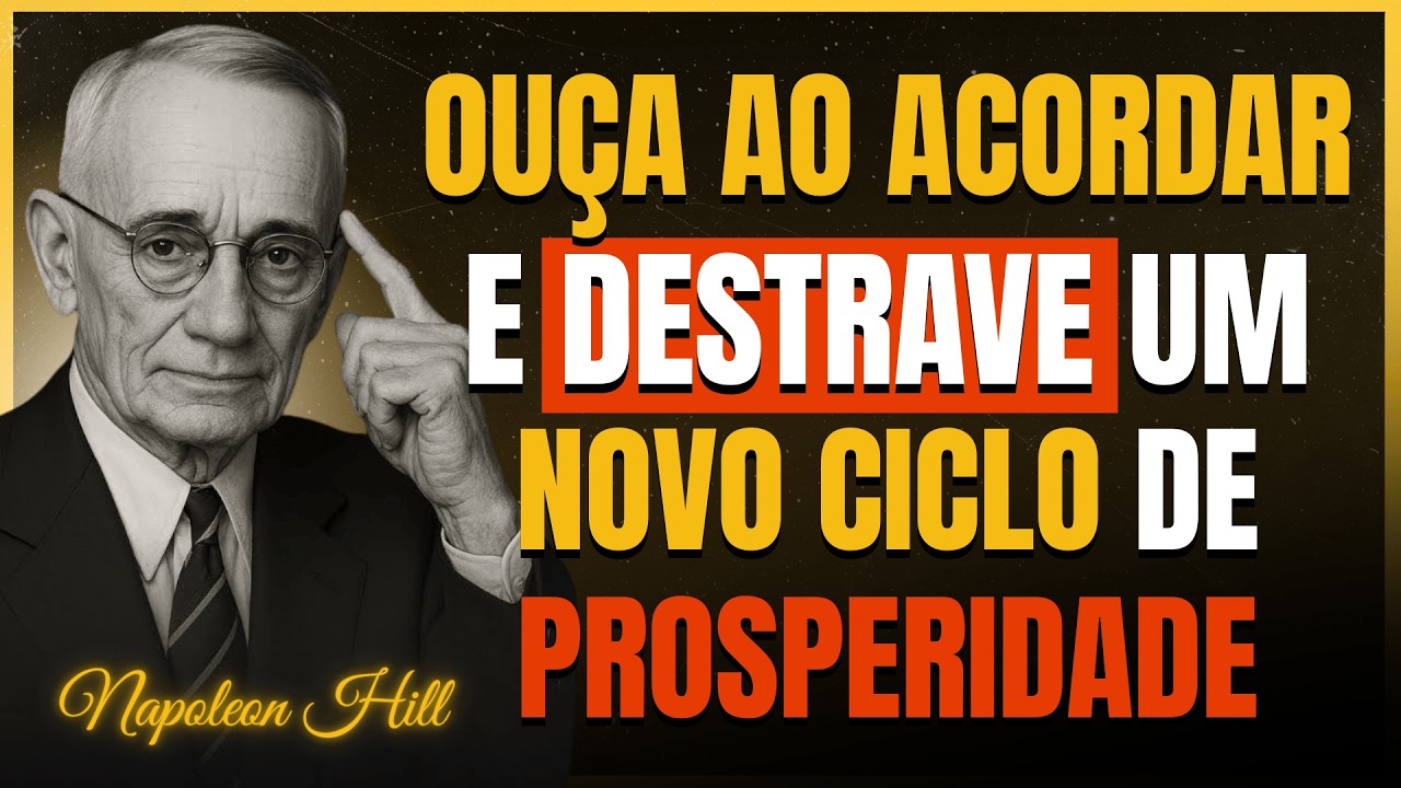 Ao Acordar, Ajuste Sua Mente Antes do Mundo Falar com Você | Napoleon Hill