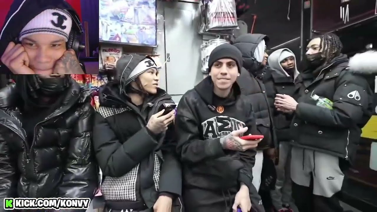 Реакция Mdot 59 на подъезд Konvy к его дому!