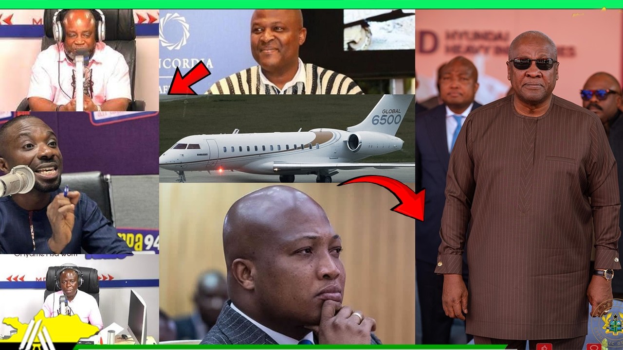 Audio Leaks! Mahama Owns The Private Jet Not Ibrahim As Gordon Expose....