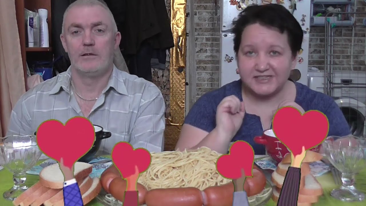 MUKBANG RUSSIA|SAUSAGES WITH SPAGHETTI|СПАГЭТТИ С САРДЭЛЬКАМИ|СУП и ЛИМОНАД|ЁЖИК ГОТОВ