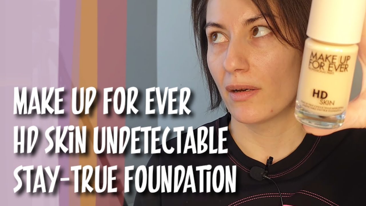 Make up for ever hd skin undetectable stay-true foundation |ТЕСТ-ДРАЙВ
