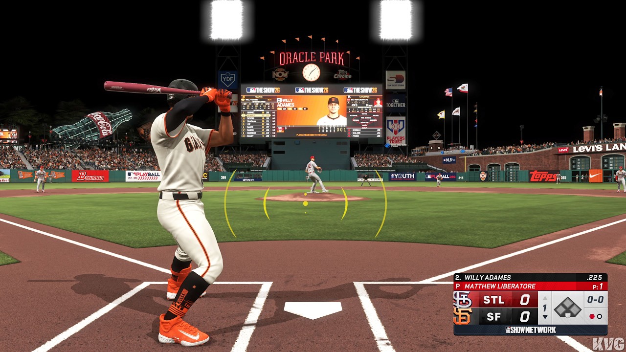 MLB The Show 26 - Сент-Луис Кардиналс против Сан-Франциско Джайентс - Геймплей (PS5 UHD) [4K60FPS]