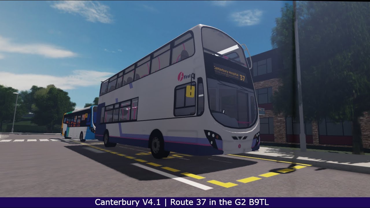 Canterbury V4.1 | Volvo B9TL Wright Gemini 2 On the 37 to Canterbury Academy.