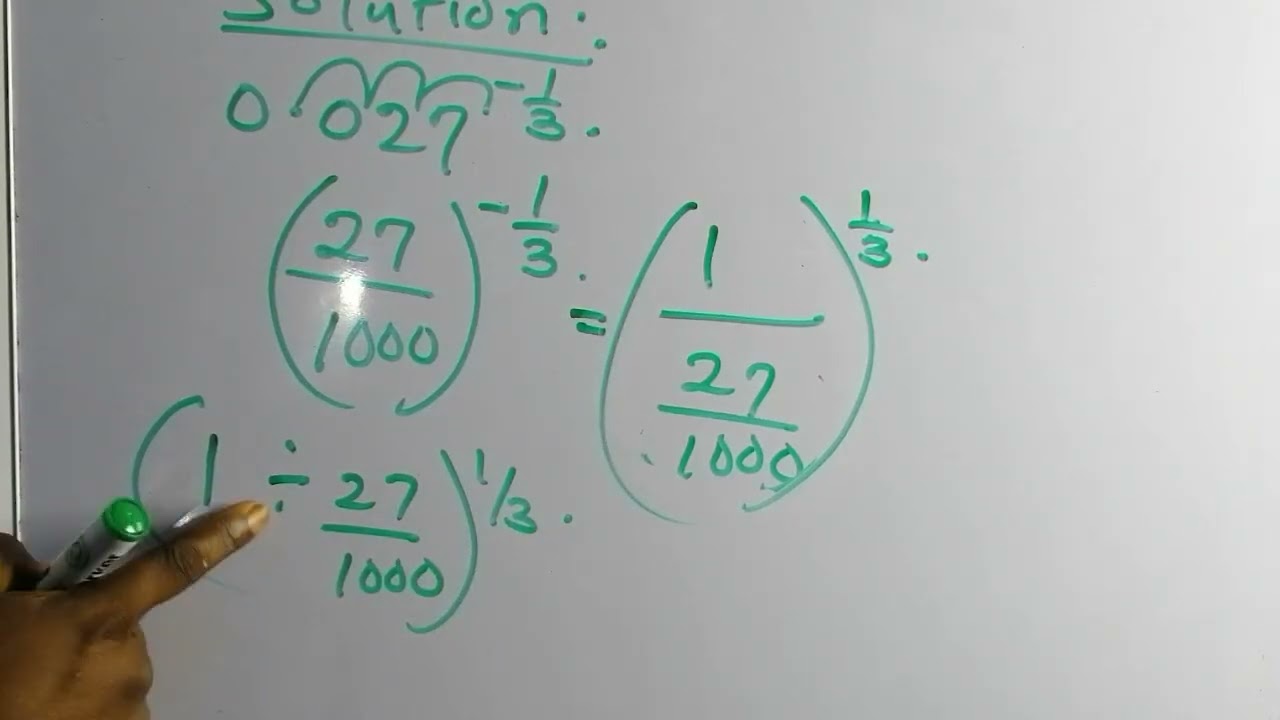 Mathematics - Question 2 solved