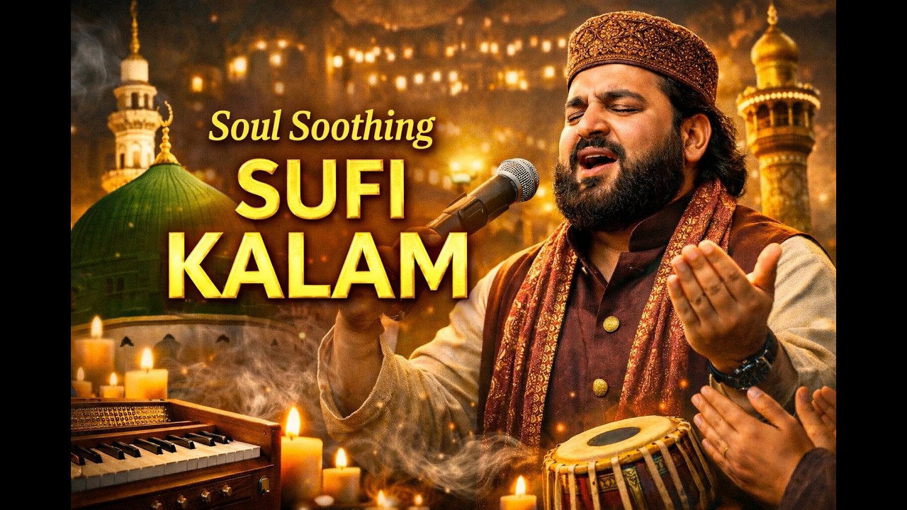 روح کو چھو لینے والا صوفیانہ کلام | Dil ko sukoon dene wali Sufi Qawwali | Beautiful Sufi Kalam