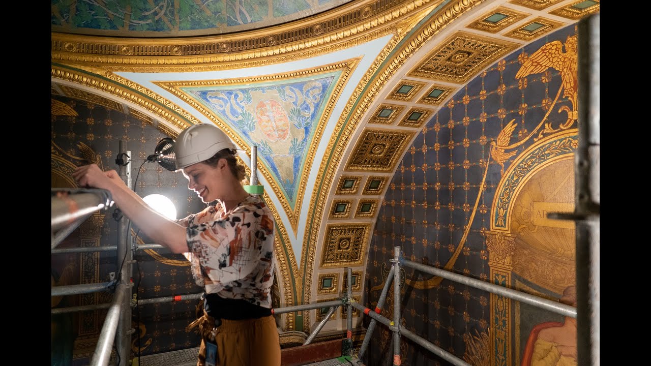 Garnsey Mural Conservation Update & Demonstration