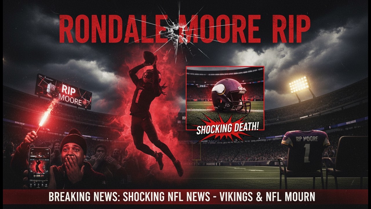 Vikings, NFL World Shocked by Rondale Moore's Death