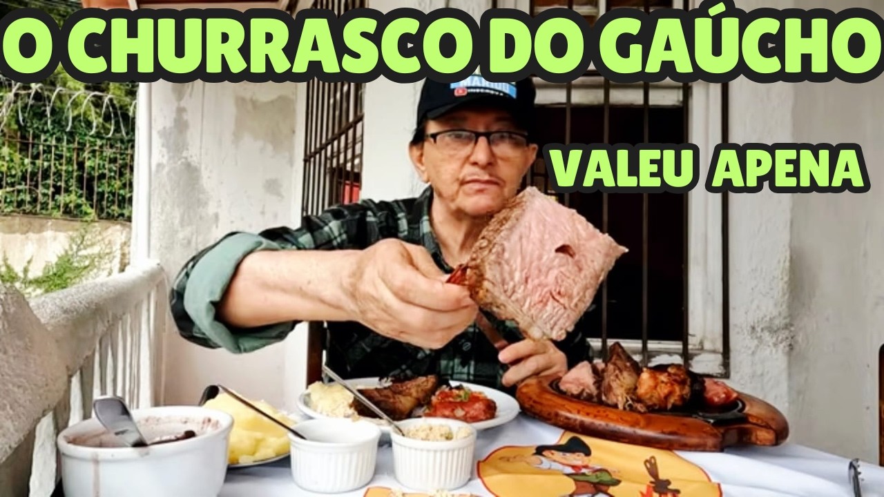 CHURRASCO MISTO NA CANTINA DO GAUCHO EM SANTA TERESA RJ por Canal do Mariuu