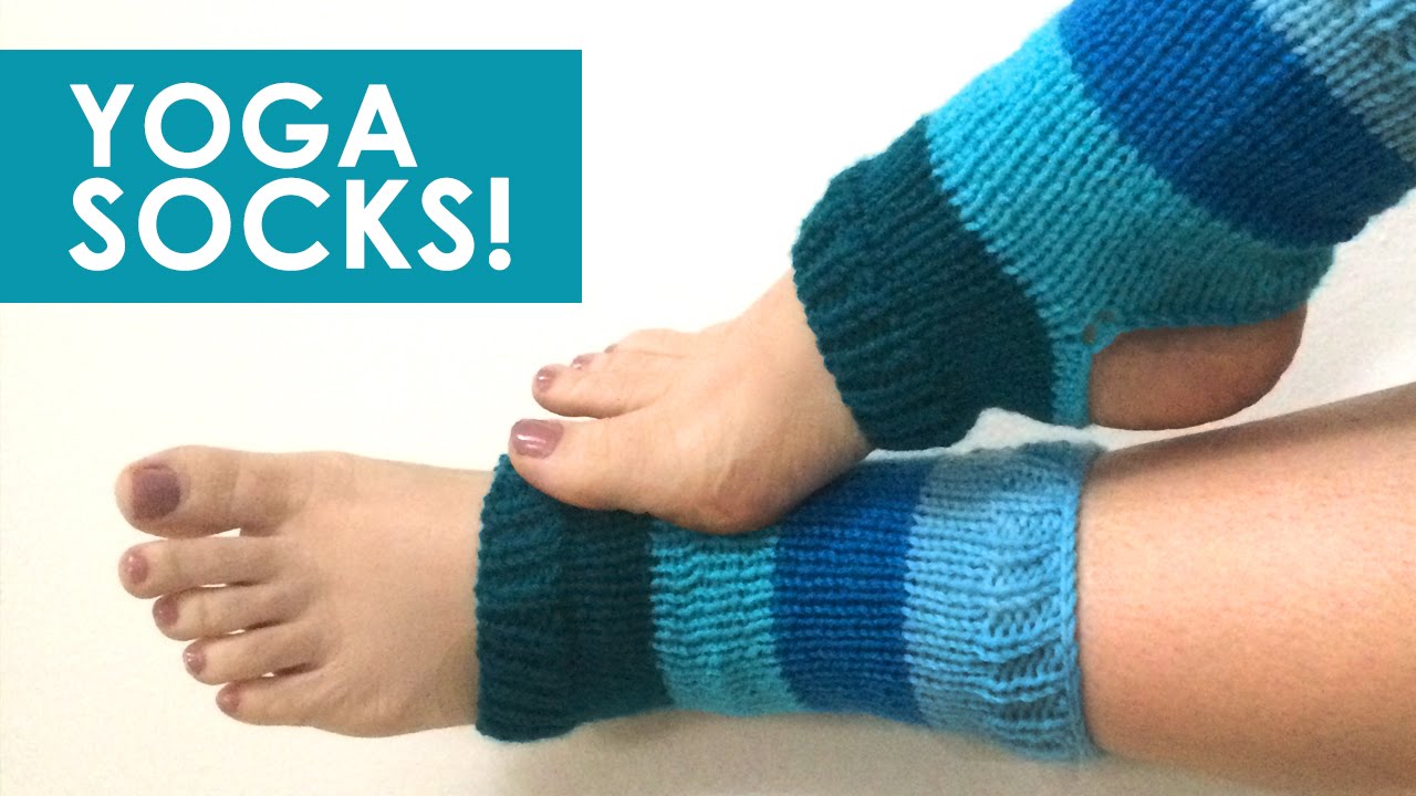 How to Knit YOGA SOCKS: Easy for Beginning Knitters