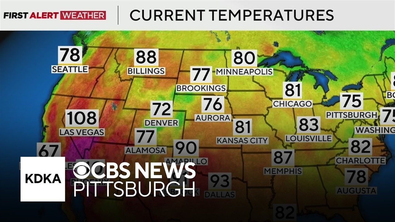 KDKA-TV Nightly Forecast (7/9)