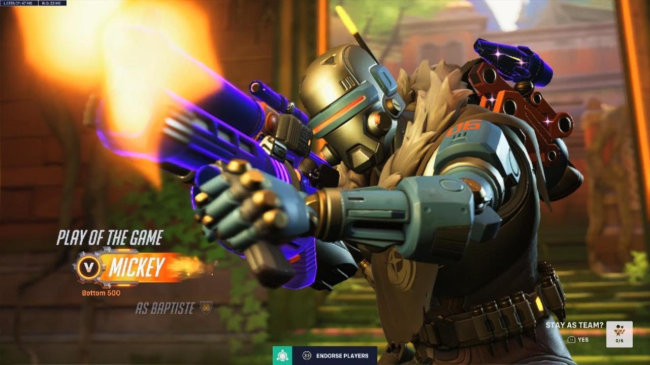 Overwatch - Baptiste - Suravasa - Play of the game