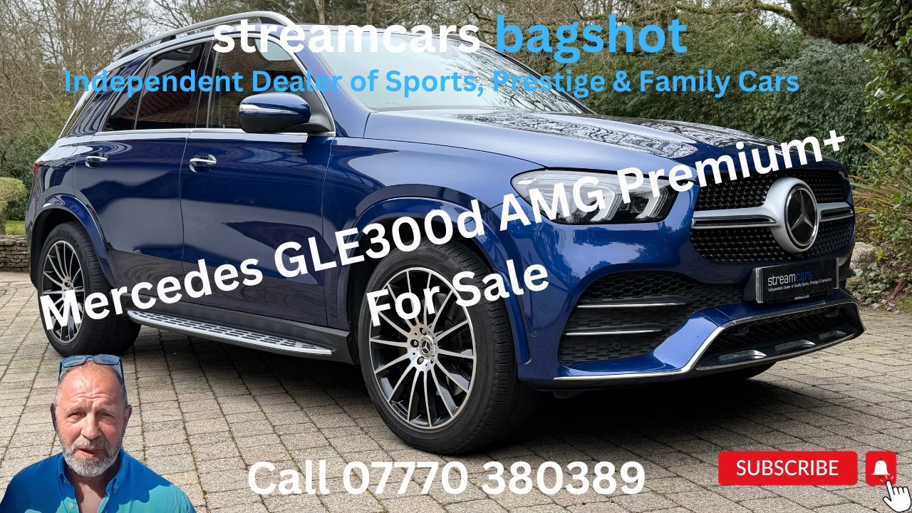 Mercedes Benz GLE 300d AMG Premium + продается в Stream Cars Bagshot.