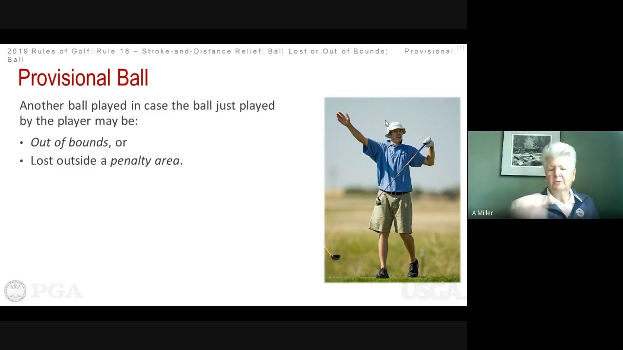 2022 Rules of Golf Webinar - Rule Nos. 18-20, 23