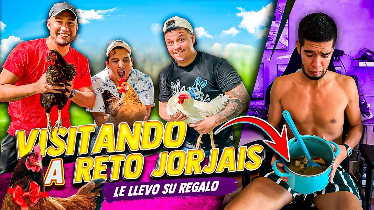 VISITANDO A RETOJORJAIS | LE LLEVO SU REGALO 🐓