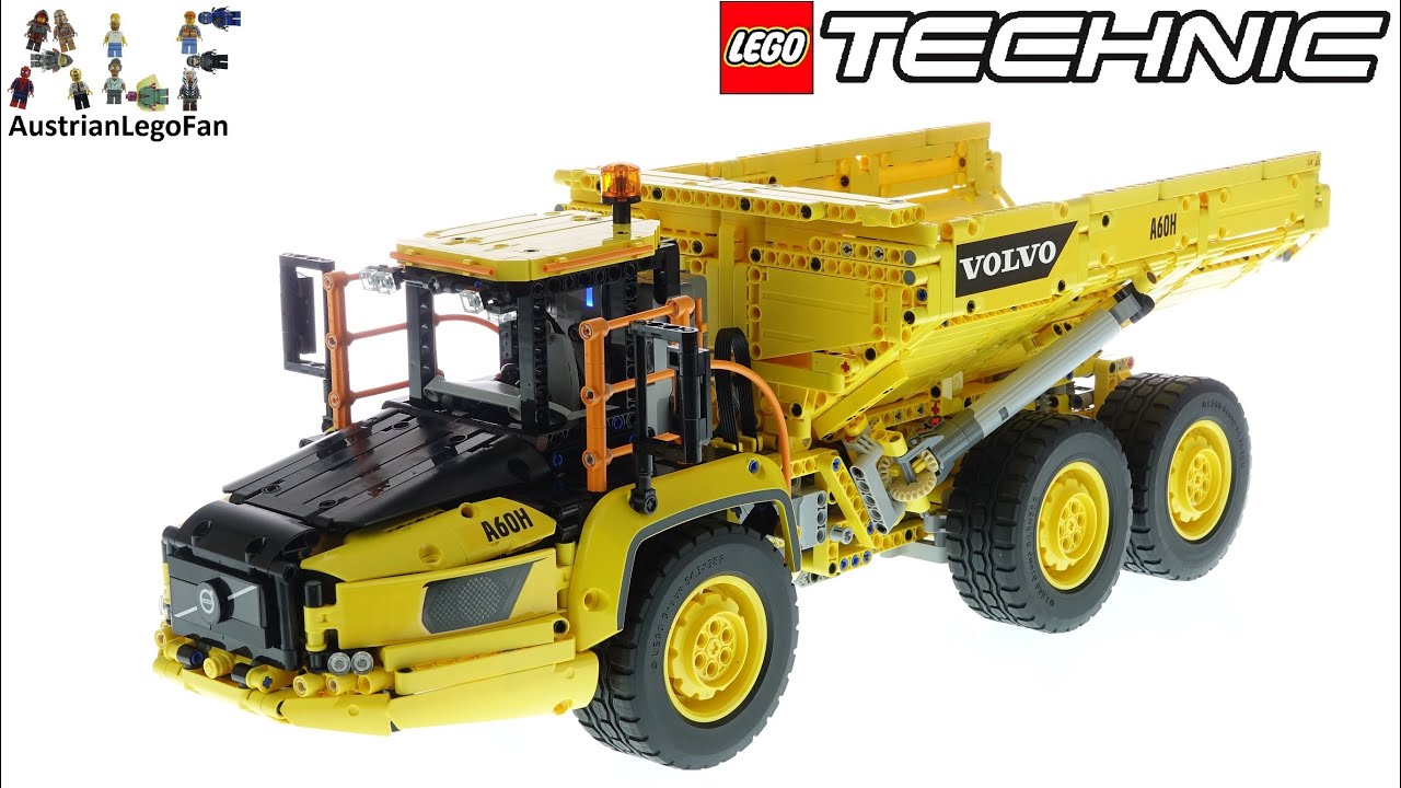 LEGO Technic 42114 6x6 Volvo przegubowy transporter - recenzja Lego Speed Build