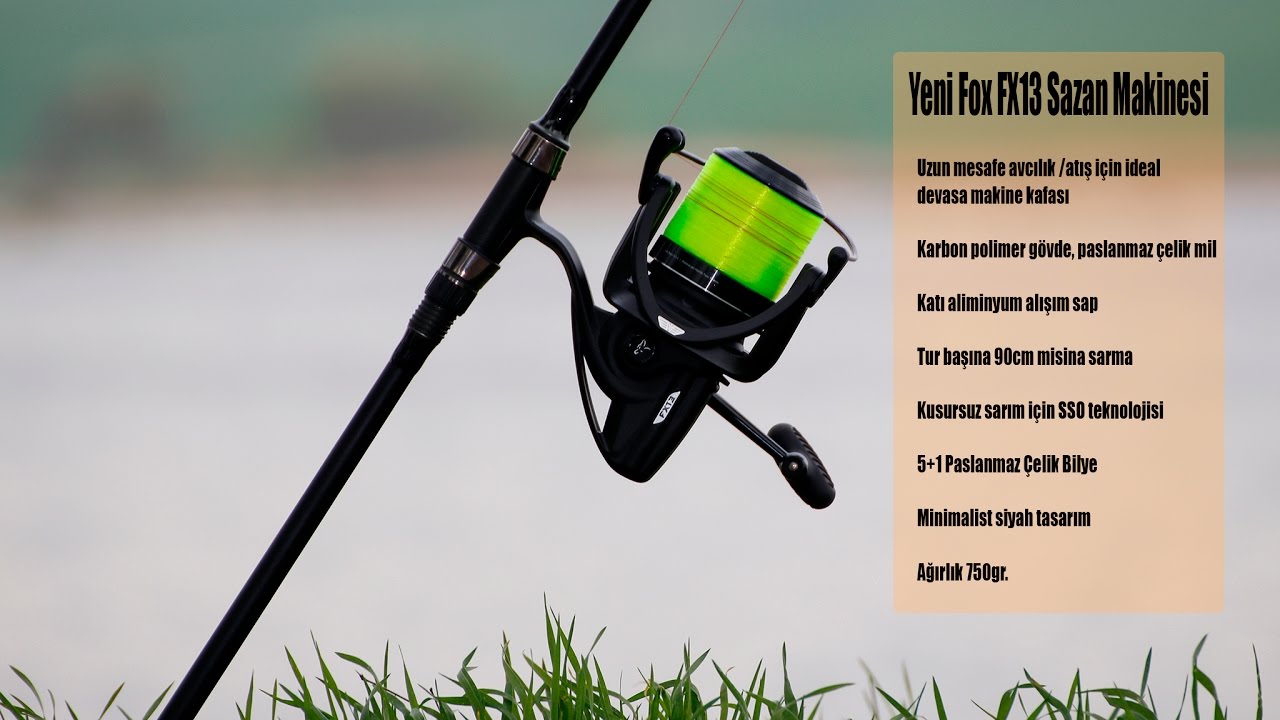New Fox FX13 Carp Reel