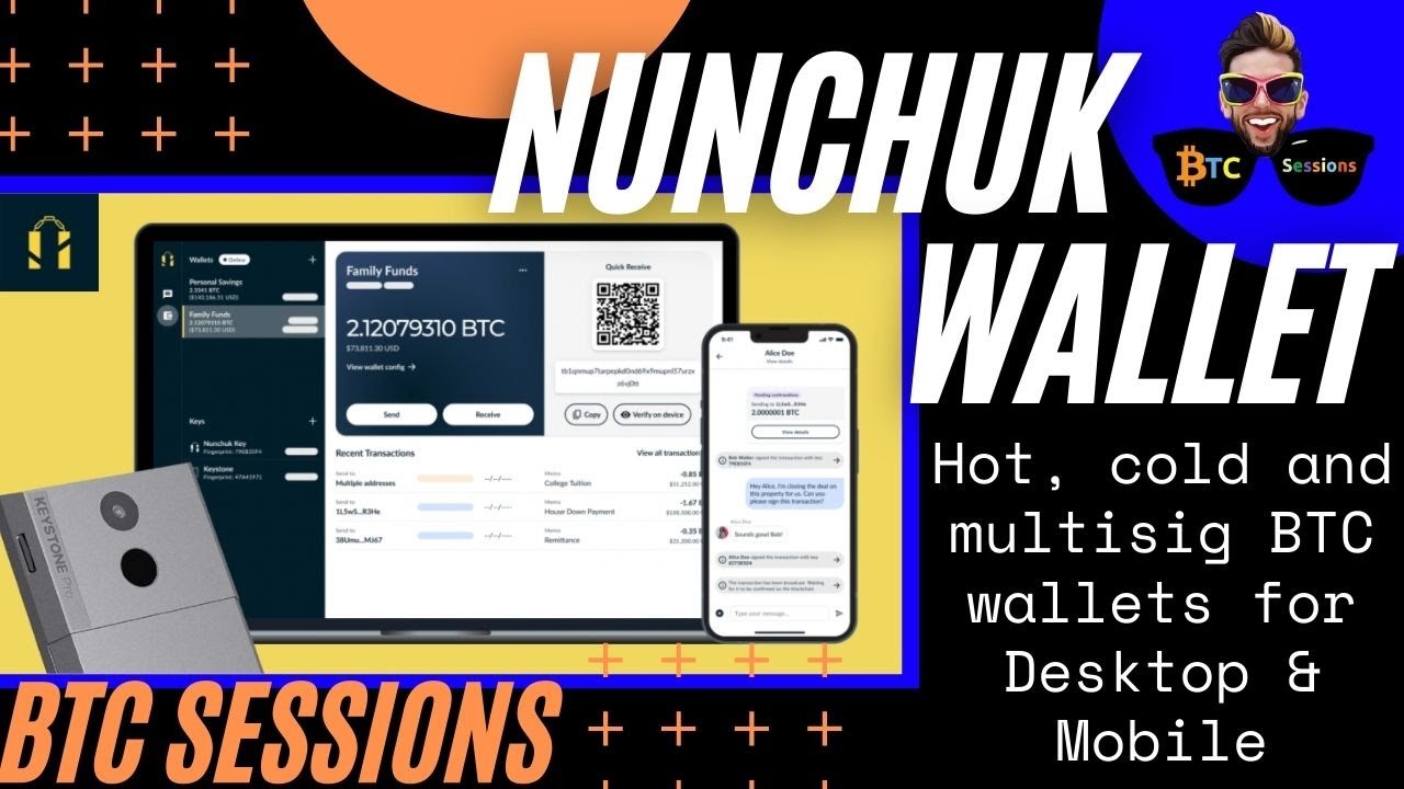 Nunchuk Bitcoin Wallet - Hot, Cold and Multisig Wallets for Desktop and Mobile