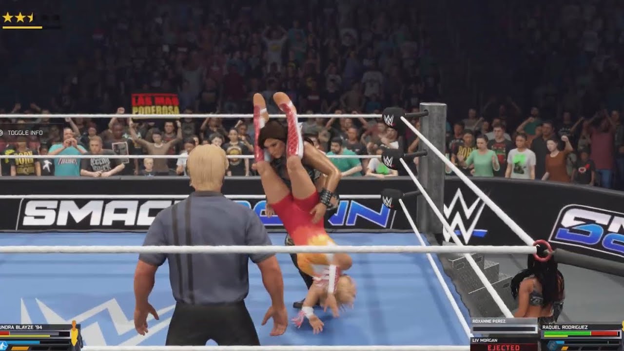 WWE 2K25 SmackDown Alundra Blayze vs. Raquel Rodriguez