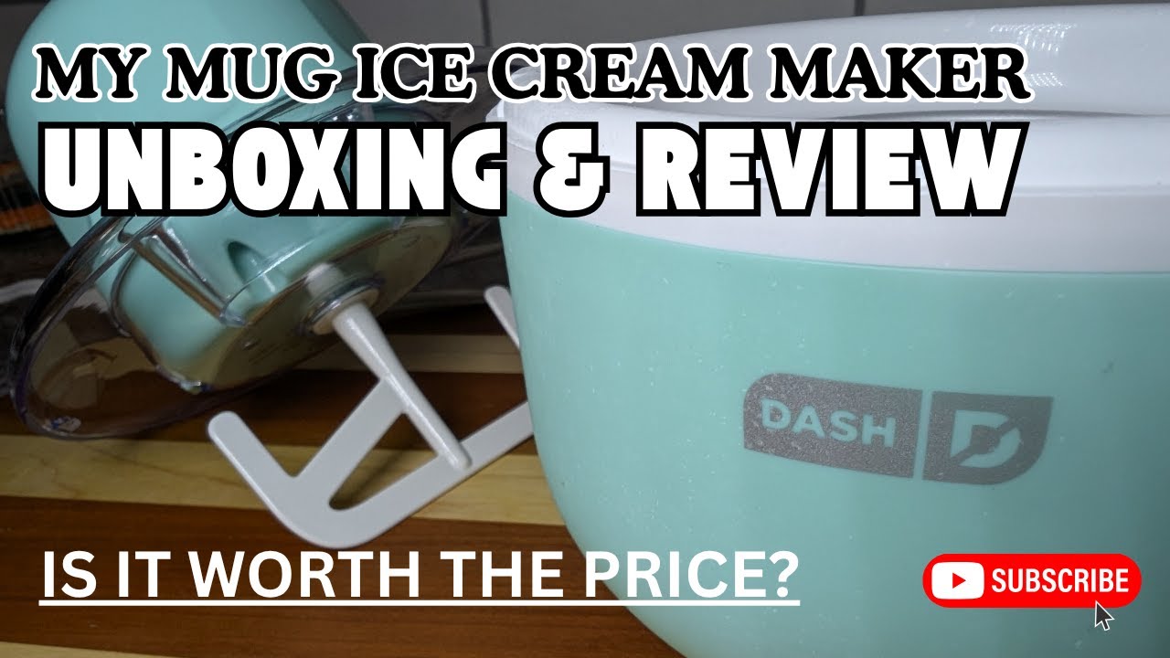 My Mug Ice Cream Maker by DASH: The EASIEST Way to Make Ice Cream at Home? 🤯 #review #dash #icecream