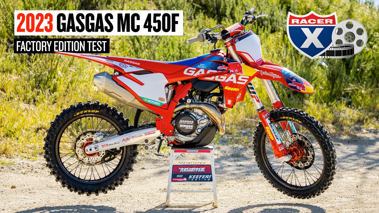 Riding the 2023 GasGas MC 450F Factory Edition | Racer X Films