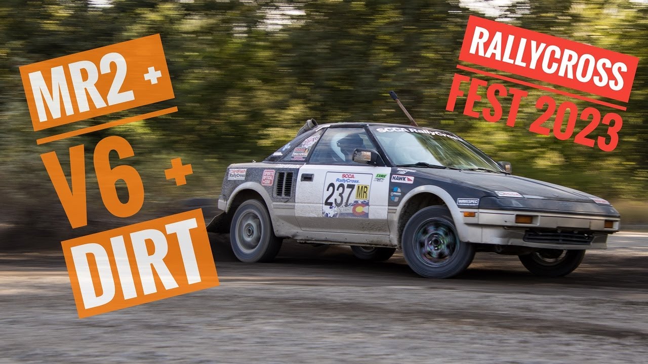 NWRA Rallycross Fest 2023 - V6 MR2 Full Attack