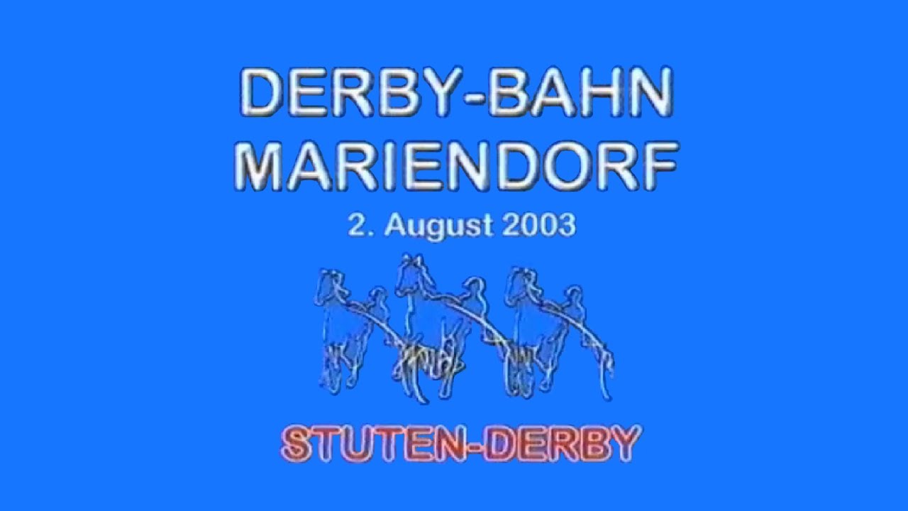 2003 Arthur Knauer Deutsches Stuten Derby Finale