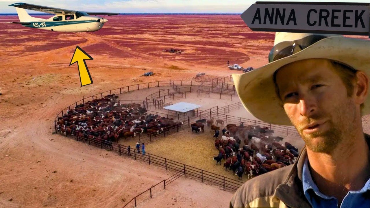 Inside the AUSTRALIAN CATTLE EMPIRE: The Secret of Anna Creek Farm Revealed!