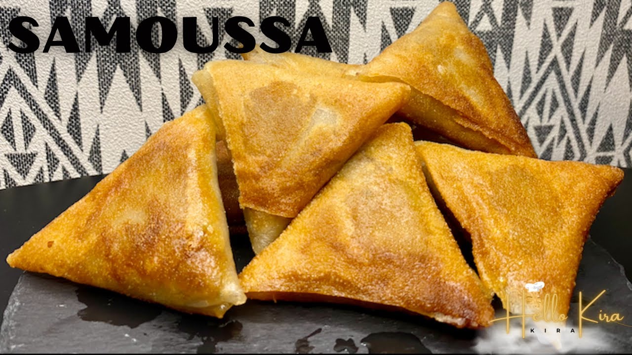 Recette de SAMOUSSA viande hachée SIMPLE et RAPIDE ~ Samosa ground meat