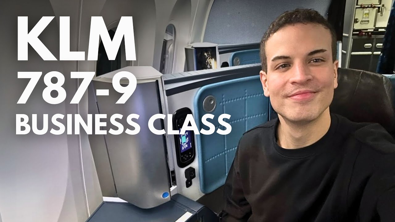 KLM 787-9 World Business Class in 2025 ✈ Buenos Aires to Santiago