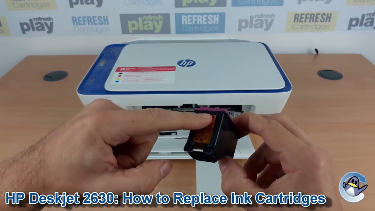 HP Deskjet 2630: How to Change/Replace Ink Cartridges