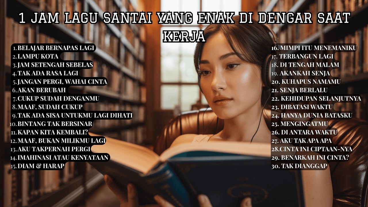 VIRAL!!! 1 Jam Lagu Santai Lo-fi Pop – Hampir Menyerah Mencintai | Musik Tenang, Rindu & Kenangan