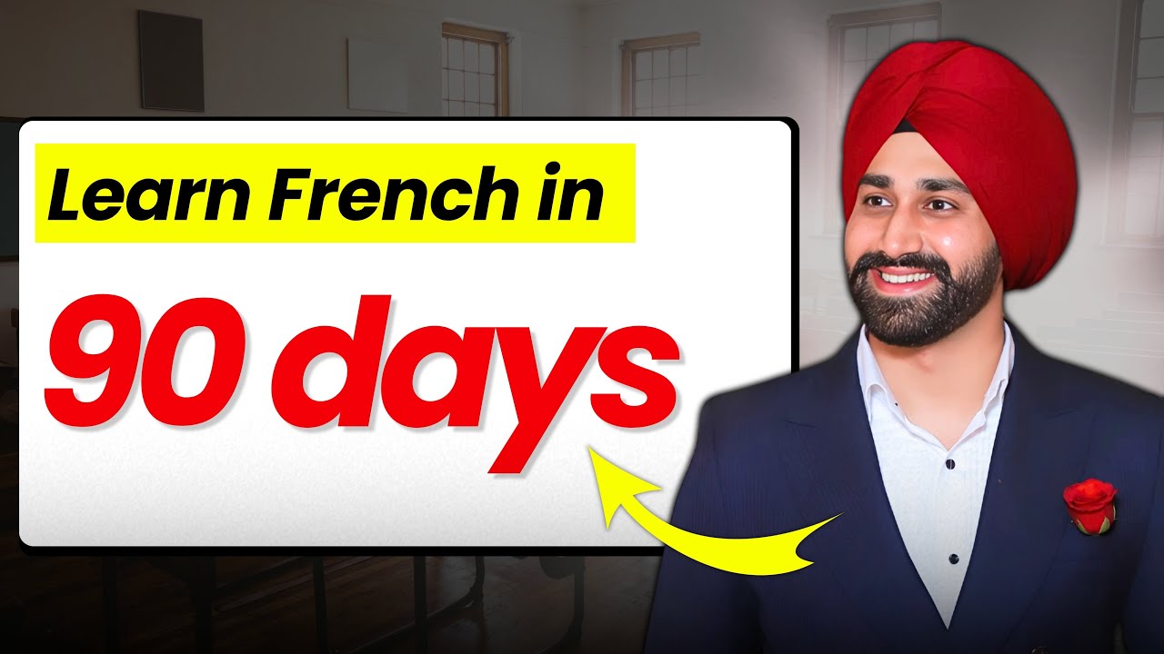 How to learn French in 90 Days (complete beginners)