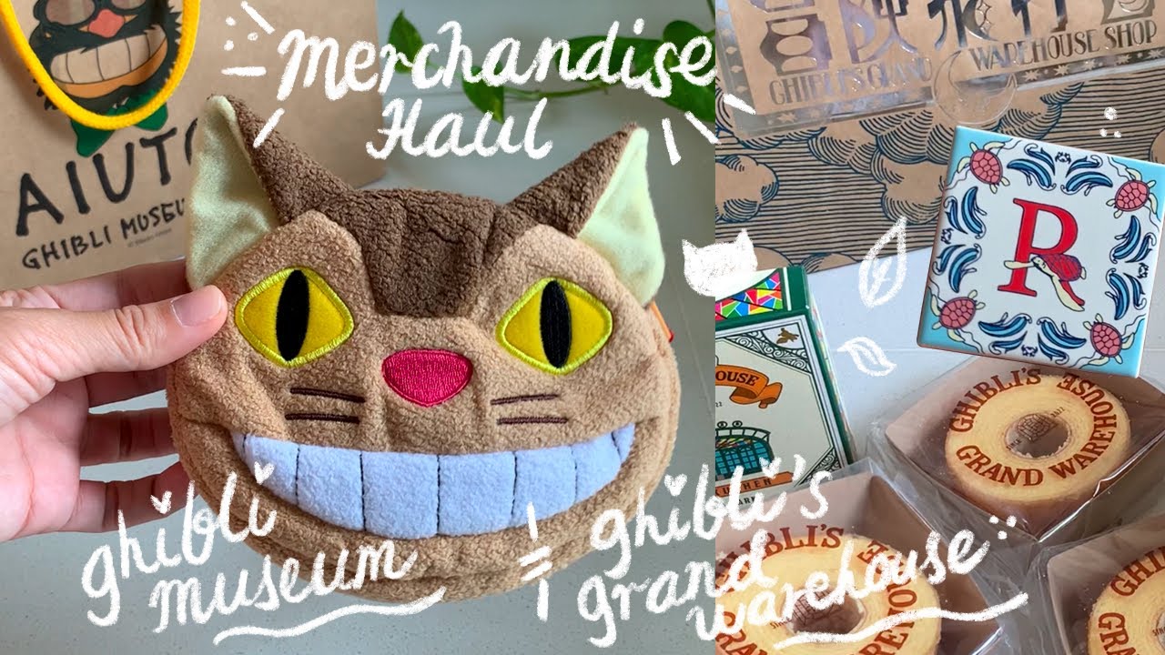 My haul from AIUTO Ghibli Museum Shop and Ghibli's Grand Warehouse Shop