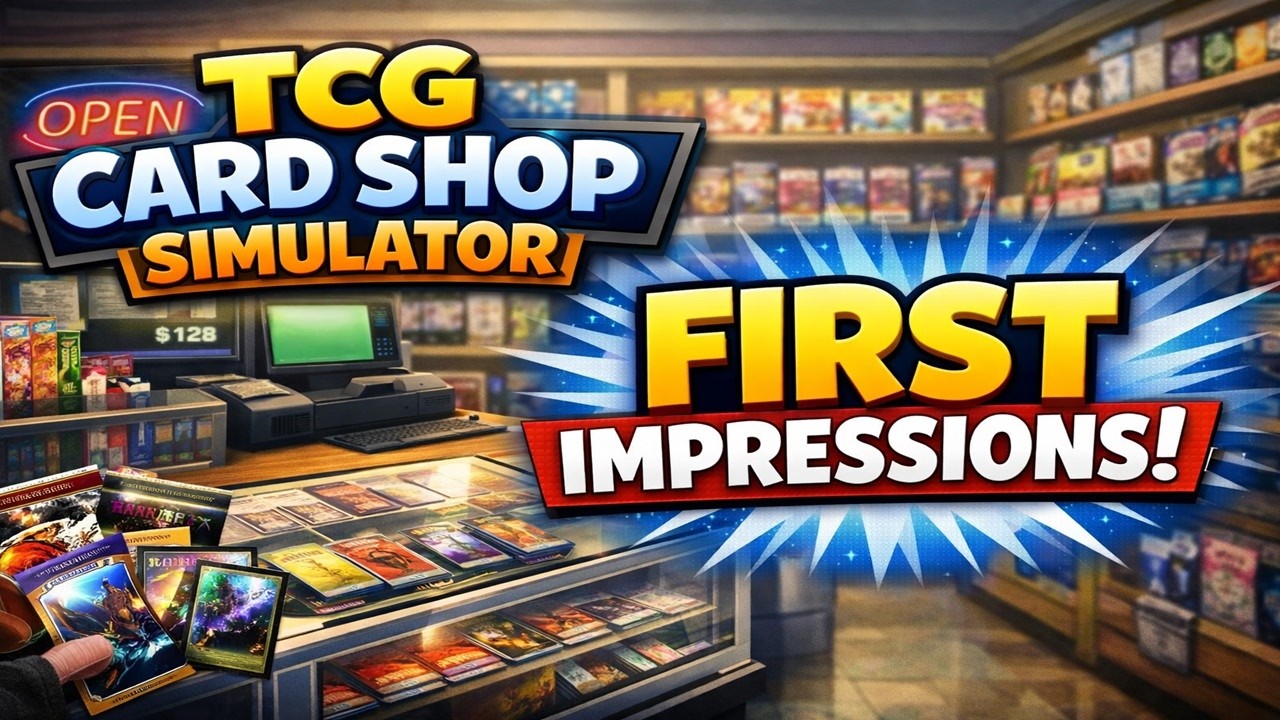 TCG Card Shop Simulator – First Impressions (No Commentary)