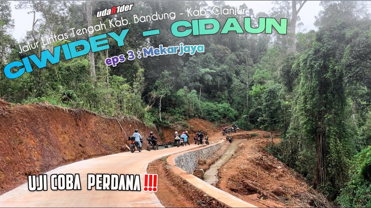 Pertama Kali Lewat Jalan Beton Londok - Mekarjaya‼️Masih Tahap Pembangunan…