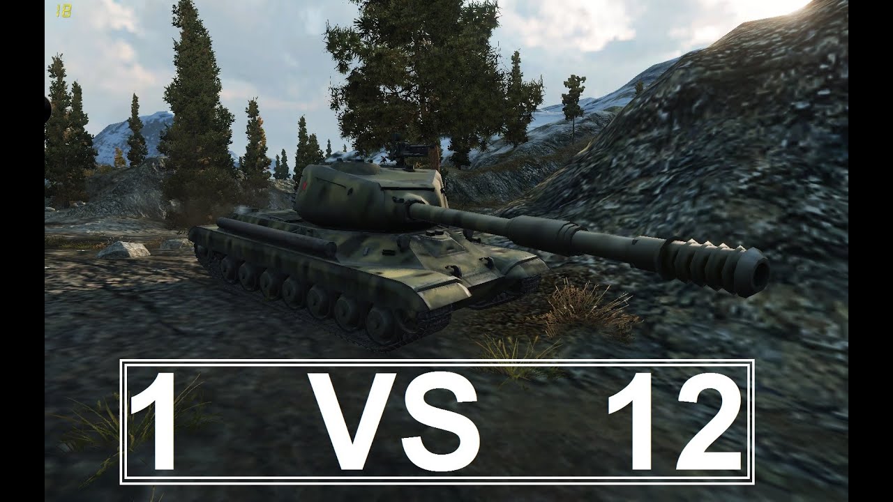 WoT - 1 VS 12 Can he win it?