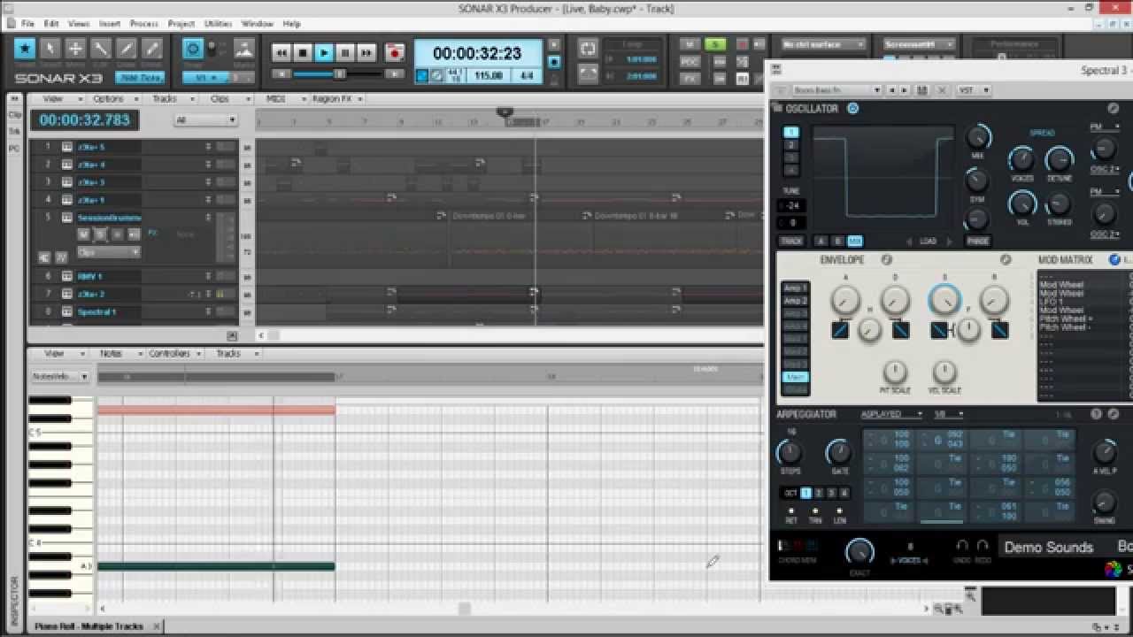LIVE: Creating a Song From Scratch With Sonar X3 Producer (pt.4)