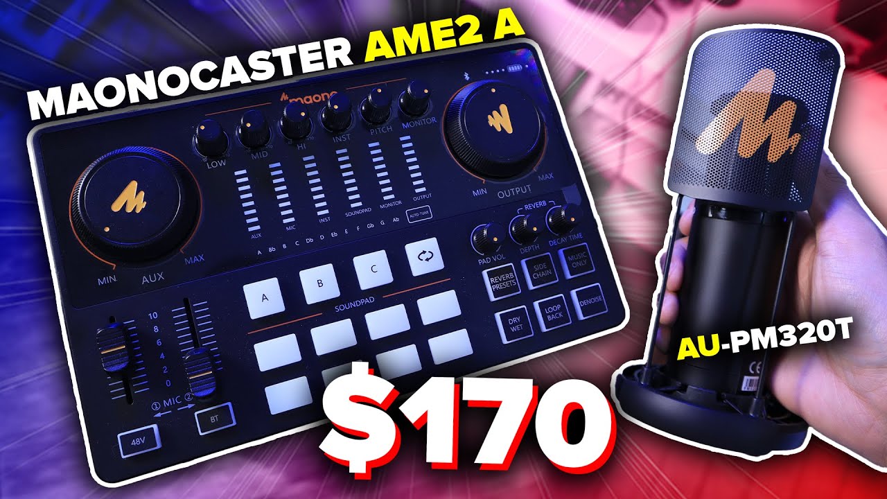 🎤 VALE LA PENA LA MAONOCASTER AME2A EN 2023? FULL SETUP REVIEW C/AU-PM320T | Unboxing/review| UrbVic