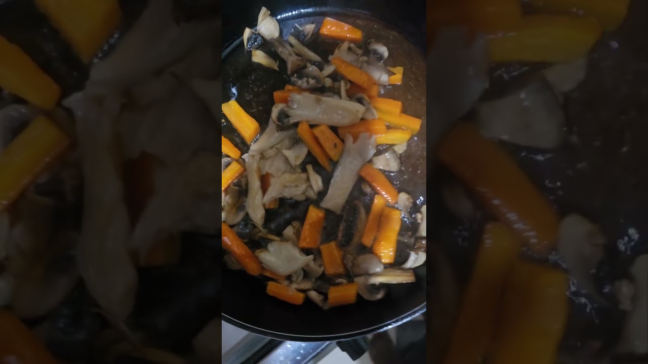 Easy and best spaghetti  and mushrooms recipe
